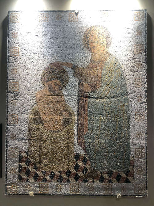 Cuadro de San Agustín de Hippona, tomada en la Catedral de Tunis